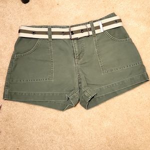 Cotton cargo style shorts sz 3